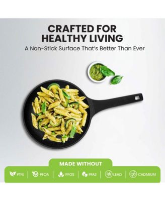 8-Piece Nesting Cookware Set with Silicone Handle Covers