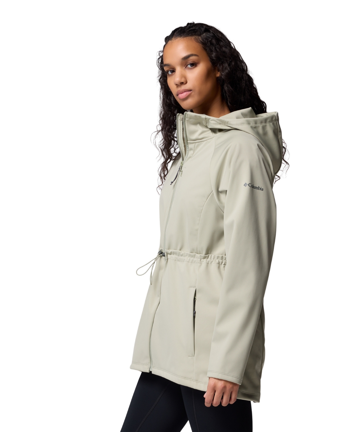 COLUMBIA WOMEN'S FLORA PARK II SOFTSHELL JACKET 