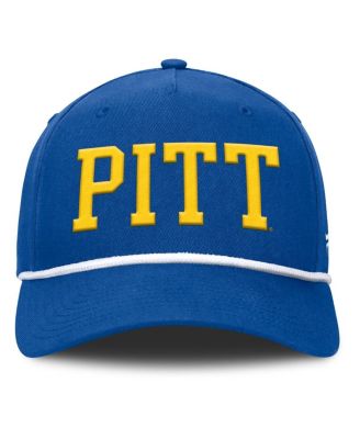 Men's Royal Pitt Panthers Foul Ball Rope Adjustable Hat