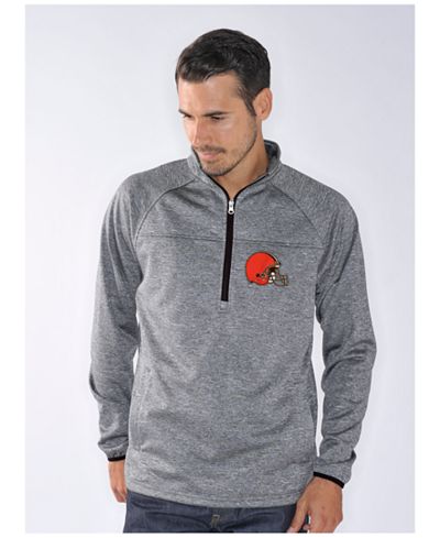 G-III Sports Men's Cleveland Browns Franchise Quarter-Zip Pullover