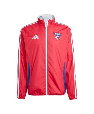 Men's Red/Light Blue FC Dallas 2025 Anthem Reversible Full-Zip Jacket