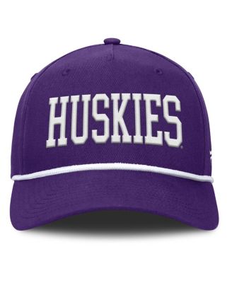 Men's Purple Washington Huskies Foul Ball Rope Adjustable Hat