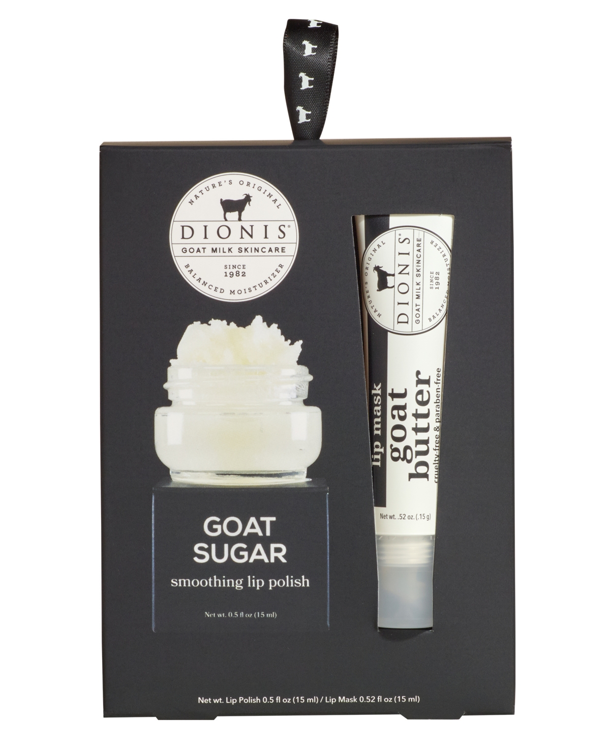 Goat Milk Lip Mask and Lip Scrub Set