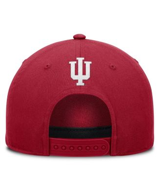 Men's Crimson Indiana Hoosiers Foul Ball Rope Adjustable Hat
