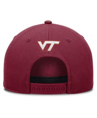 Men's Maroon Virginia Tech Hokies Foul Ball Rope Adjustable Hat