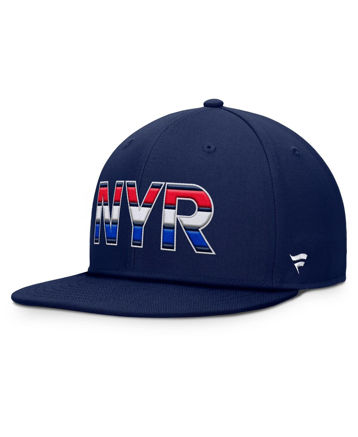 Fanatics Men's Navy New York Rangers Authentic Pro Alternate Jersey Snapback Hat In Navy