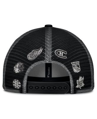 Men's Gray Original 6 Rugged Trucker Adjustable Hat