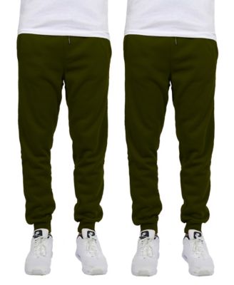 Men's 2-Pack Fleece-Lined Jogger Sweatpants