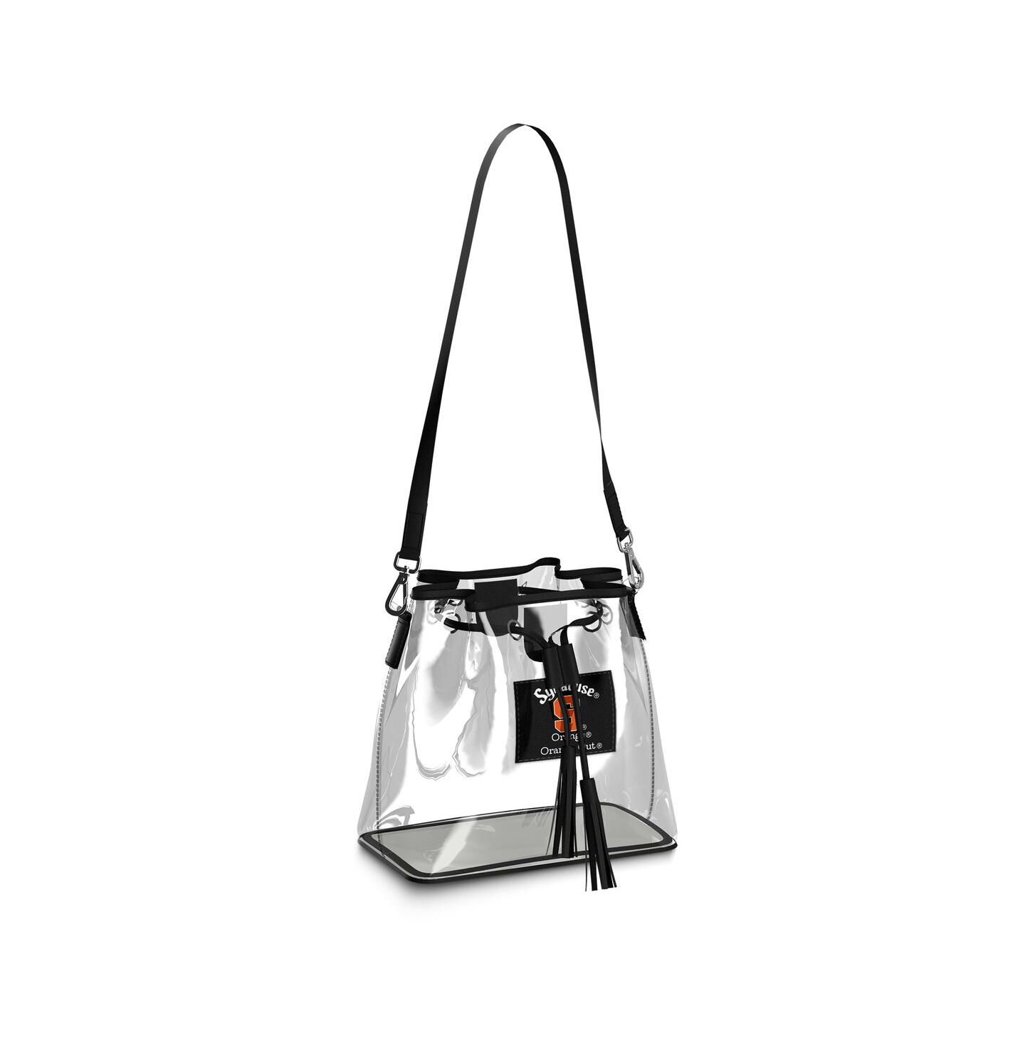 Женская сумка WEAR by Erin Andrews Syracuse Orange Clear Stadium Bucket Purse — фото 1