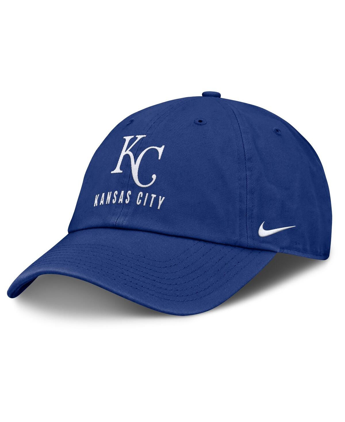 NIKE WOMEN'S ROYAL KANSAS CITY ROYALS CLUB ADJUSTABLE HAT 
