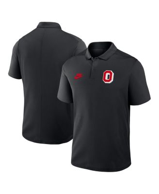 Nike - Men's  Black Ohio State Buckeyes Primetime Victory Legacy Vault Logo Performance Polo