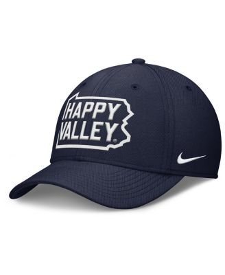 Nike - Men's  Navy Penn State Nittany Lions Local Swoosh Flex Hat