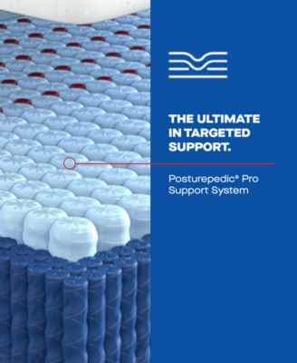 Posturepedic Hybrid Lynden 13" Firm Tight Top Mattress Set - King