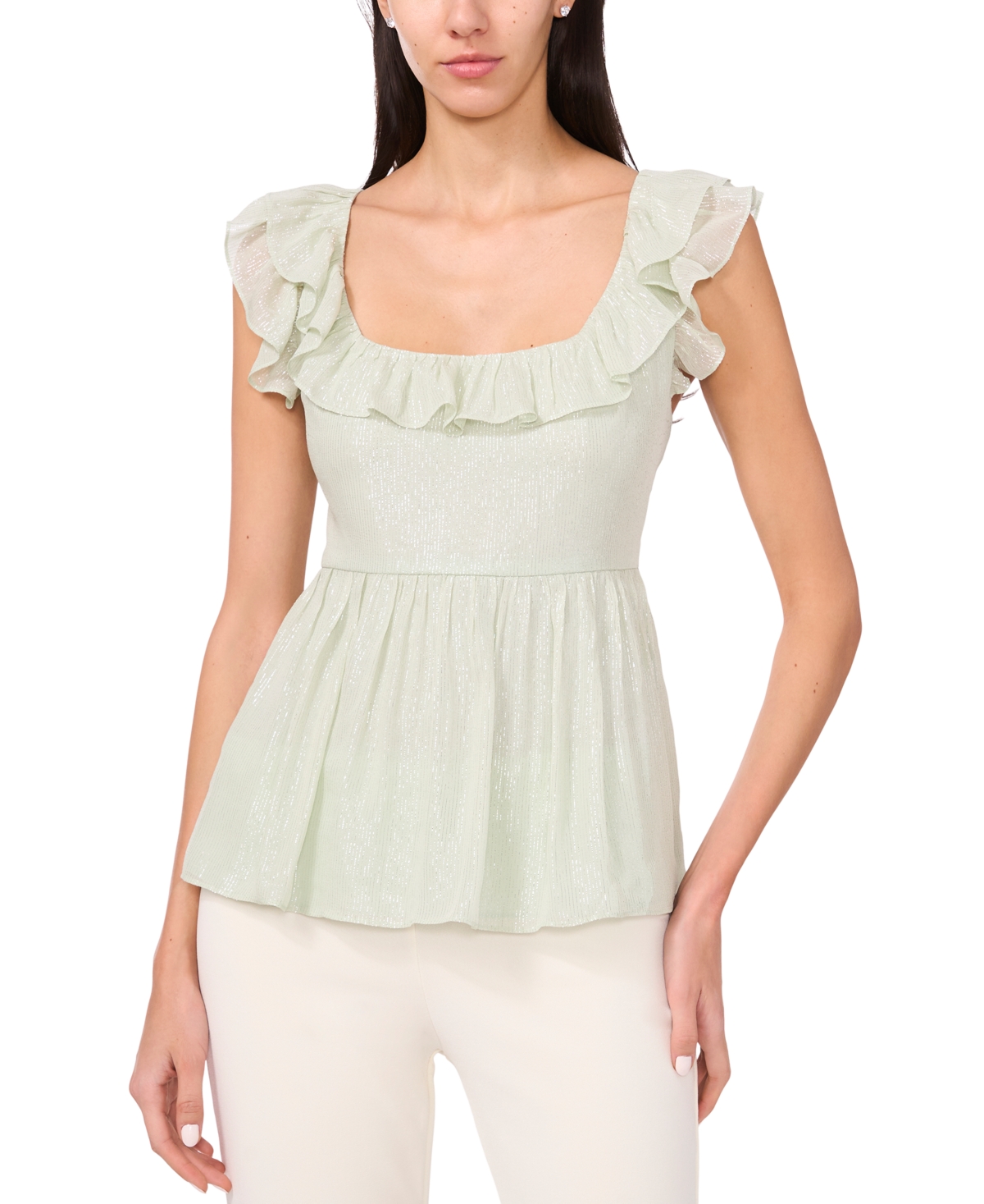 Parker The Jolene Top In Silt Green