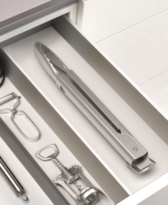 GrillOut 17" BBQ Tongs with Retractable Head