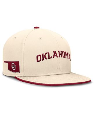 Jordan - Men's  Natural Oklahoma Sooners Primetime True Performance Fitted Hat