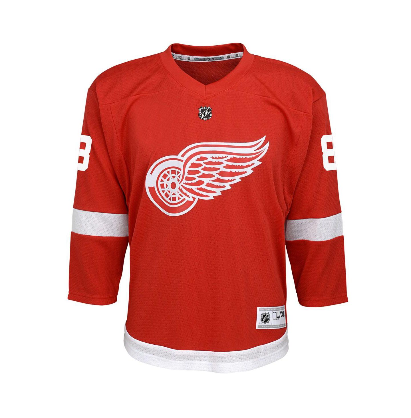 Детский топ Outerstuff Clayton Keller Red Utah Hockey Club Alternate Replica Player Jersey — фото 3