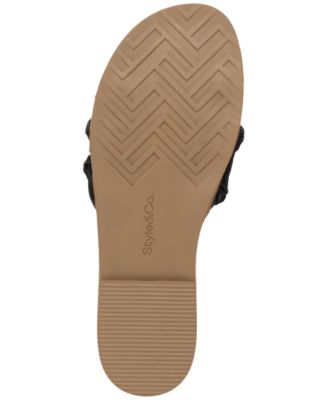 Micahh Flat Sandals Open-Toe Slides, Exclusively at Macy's