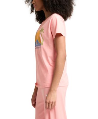 Women's Cotton Wellness Graphic-Print Crewneck Tee