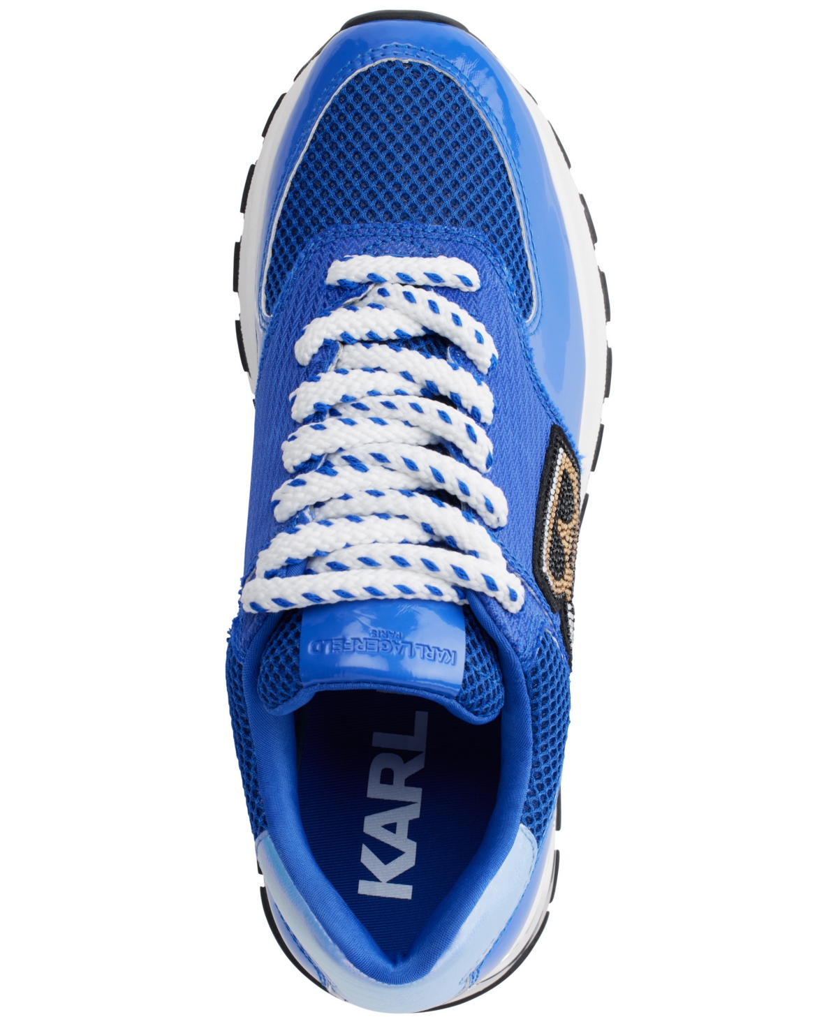 Karl Lagerfeld Women's Mayu Lace-up Sneakers In Electric Indigo