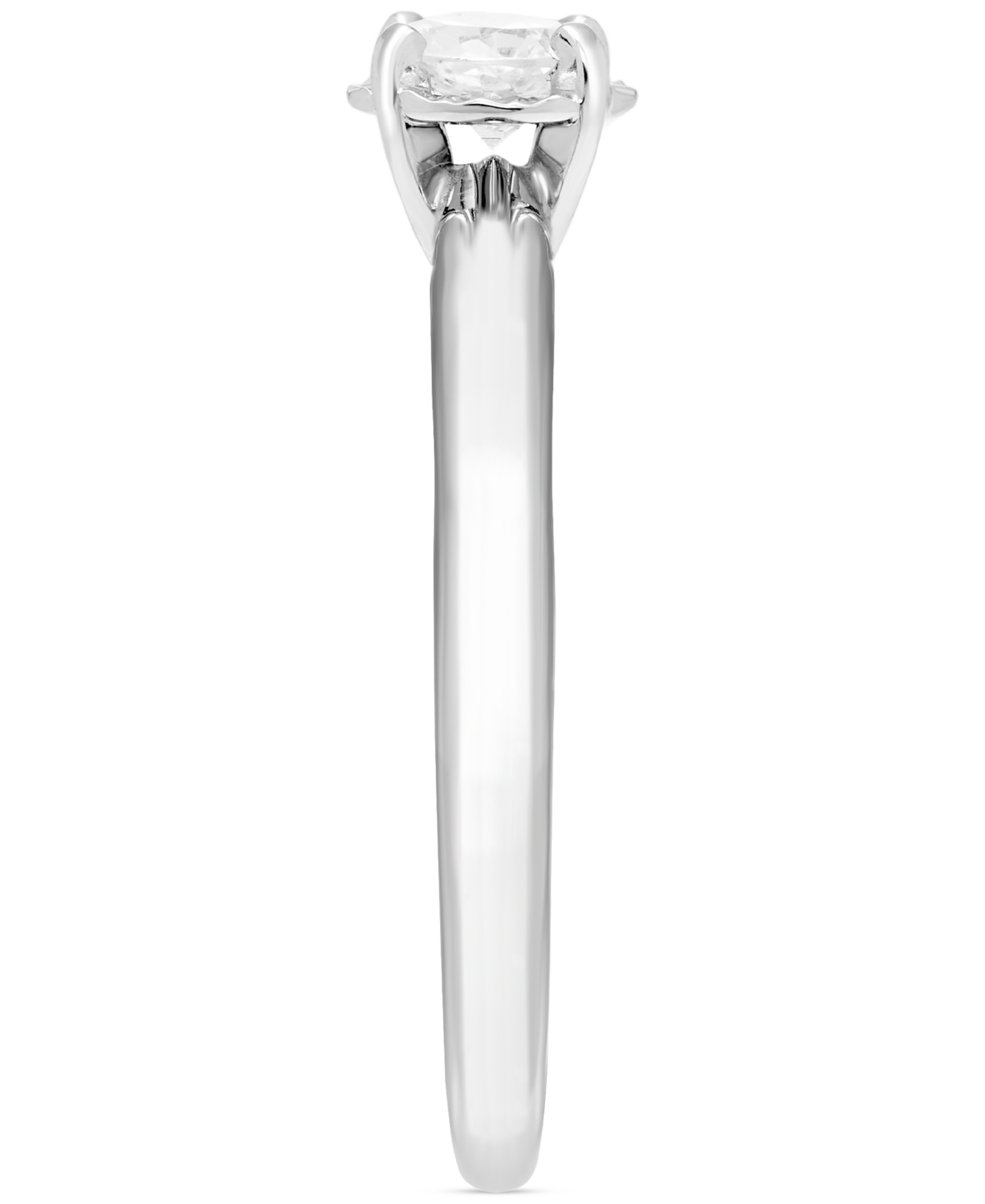 Macy's Diamond Solitaire Engagement Ring (1/4 Ct. T.w.) In 14k White Gold In White Gold