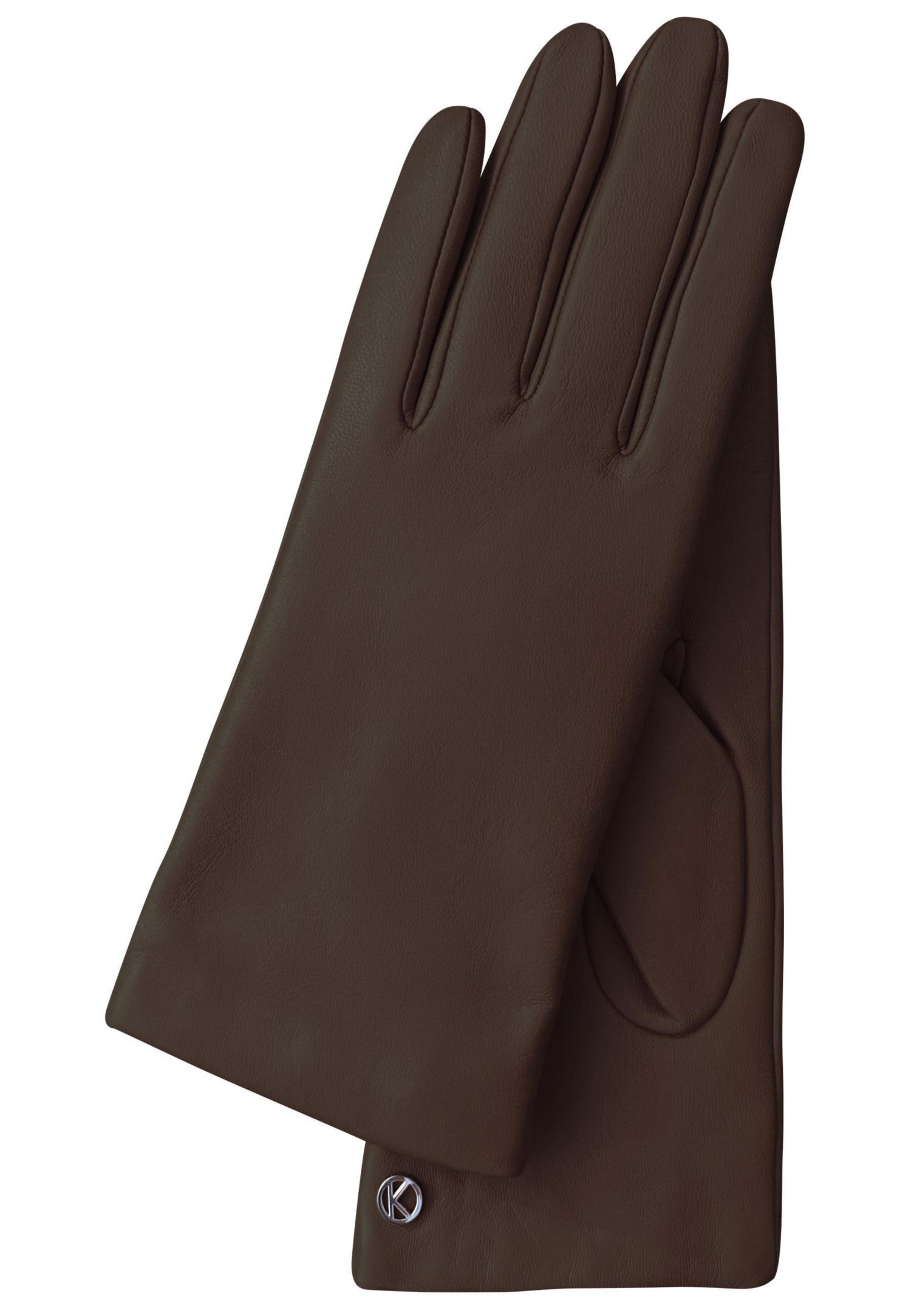 Women`s Premium Lamb Leather Touchscreen Gloves Style Lola Cashmere Lining