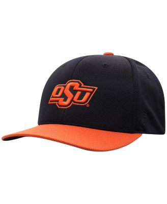 Men's Black Oklahoma State Cowboys Reflex Fitted Hat