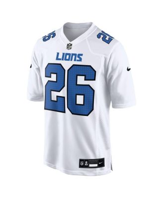 Men's Jahmyr Gibbs White Detroit Lions Tundra Fashion Game Jersey
