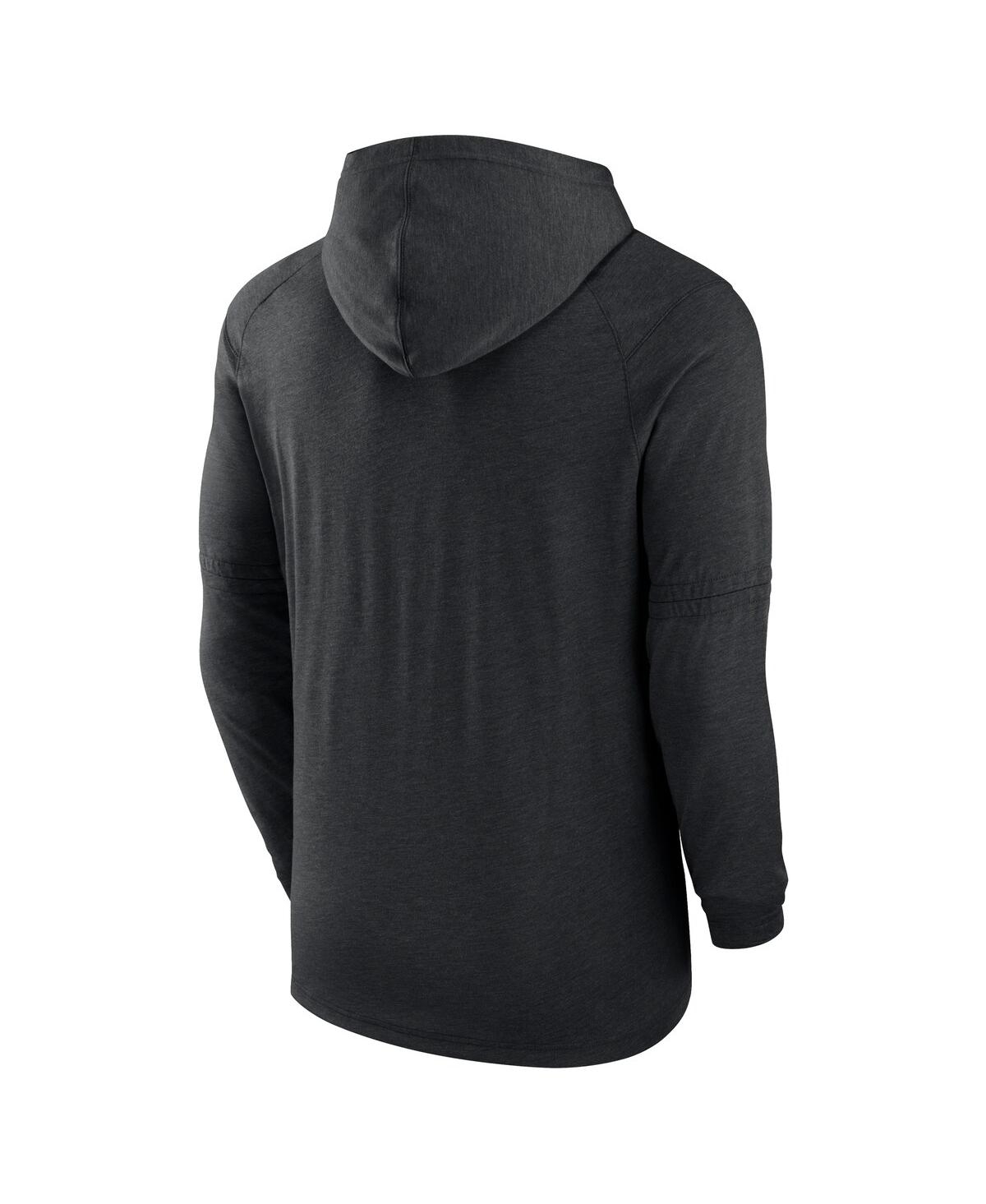Nike Chicago White Sox Authentic Collection  Men's Dri-fit Mlb Pullover Hoodie In Heather Black