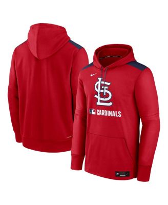 Nike - Men's Red St. Louis Cardinals Authentic Collection Performance Pullover Hoodie
