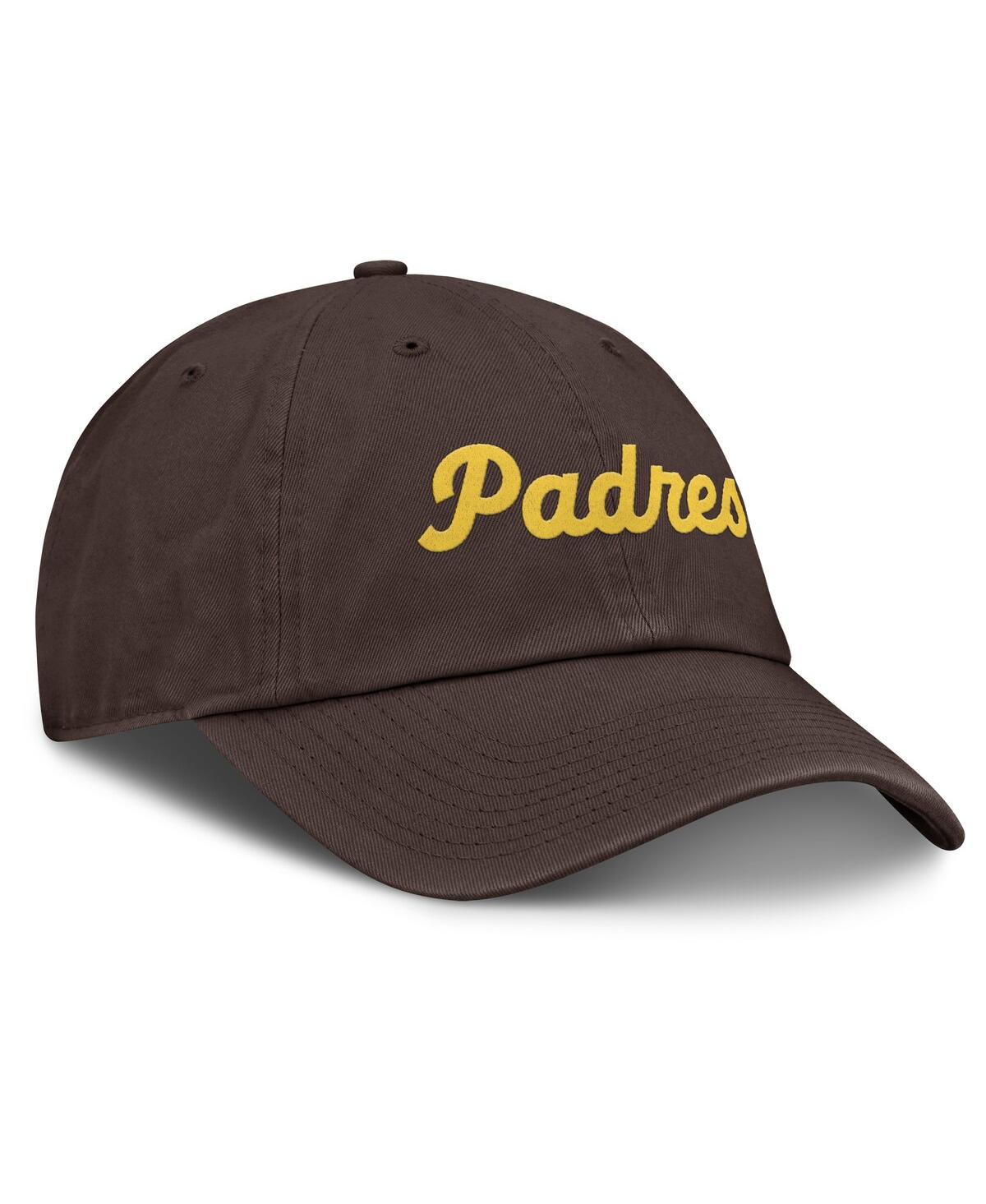 Nike Women's Brown San Diego Padres Club Adjustable Hat In Brown