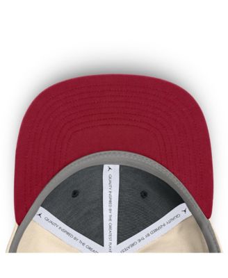 Men's Natural Oklahoma Sooners Primetime True Performance Fitted Hat