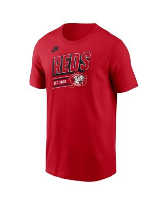 Men's Red Cincinnati Reds Cooperstown Collection Retro T-Shirt