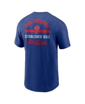 Men's Navy Philadelphia Phillies 2-Hit T-Shirt