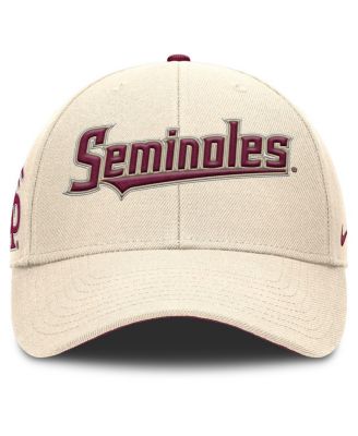 Men's Natural Florida State Seminoles Primetime Rise Adjustable Hat