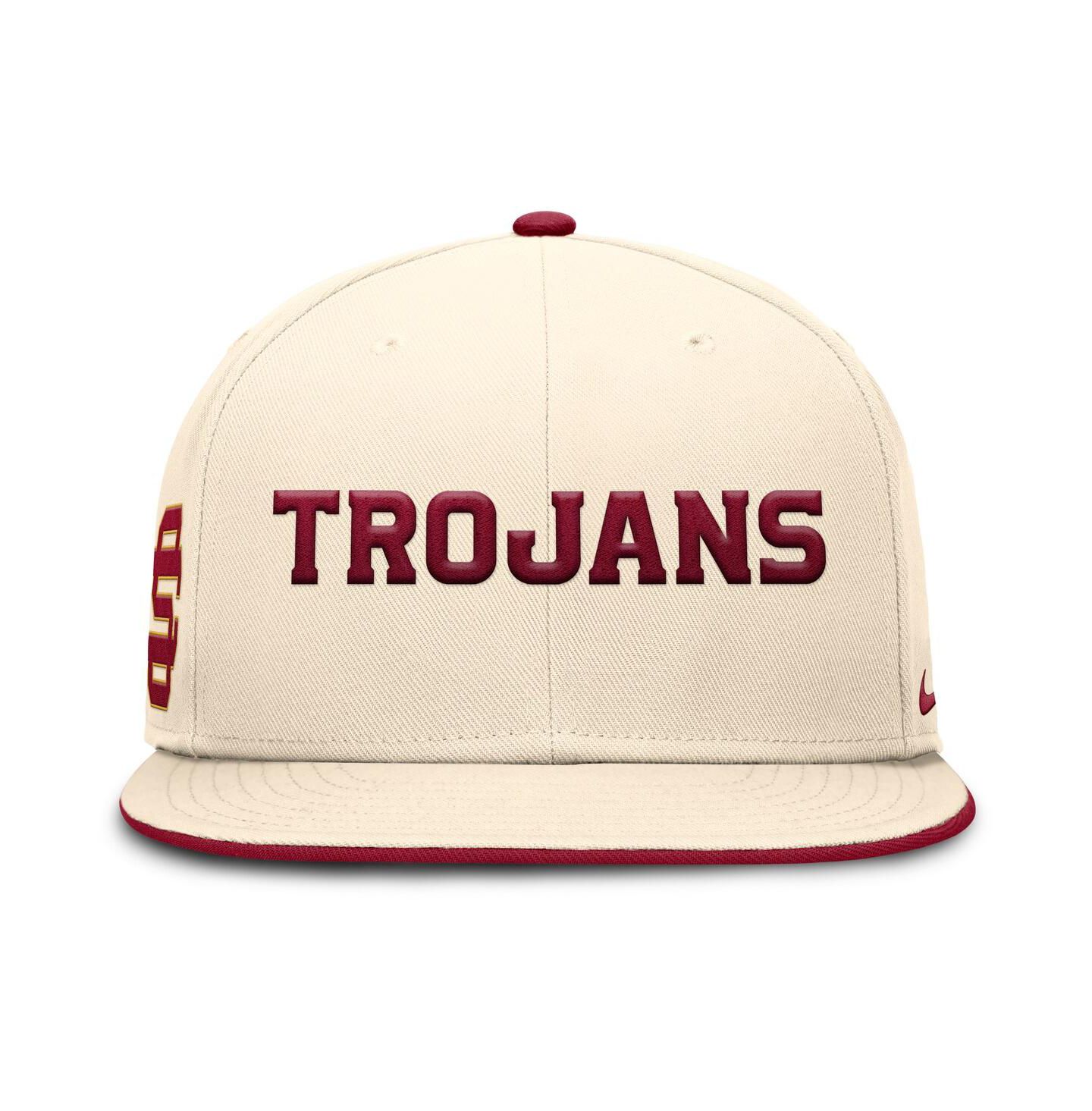 Мужская кепка Nike Natural USC Trojans Primetime True Performance Fitted Hat — фото 4