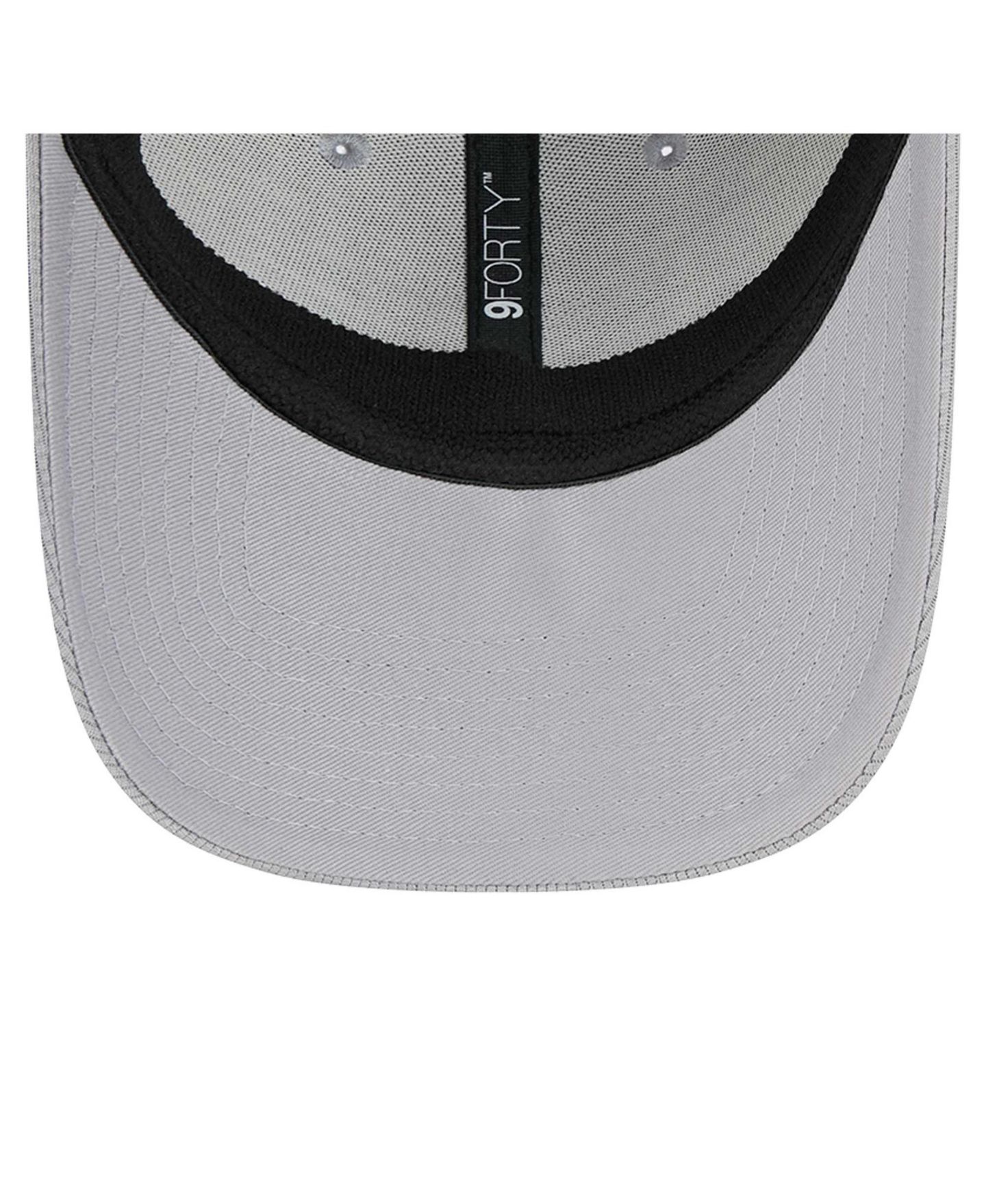 Мужская кепка New Era Gray Dallas Cowboys Pivot 9FORTY Adjustable Hat — фото 3