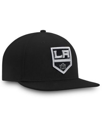 Men's Black Los Angeles Kings Core Fitted Hat