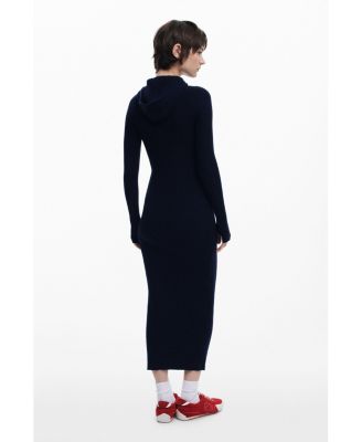 Women's Fitted dress with hood