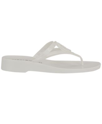 Women's Vedna Cutout Logo Jelly Thong Sandals