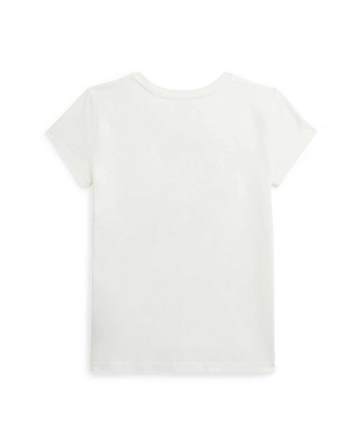 Polo Ralph Lauren Toddler And Little Girls Dog-print Jersey T-shirt In Nevis