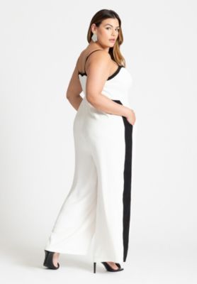 Women's Jumpsuit W Contrast Details