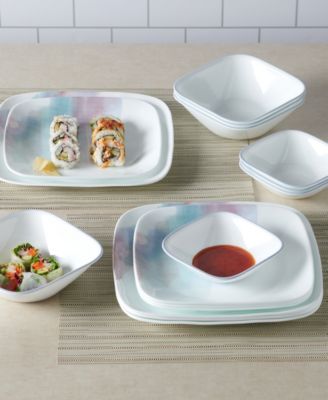 Aquarello 16 Pc. Dinnerware Set, Service for 4
