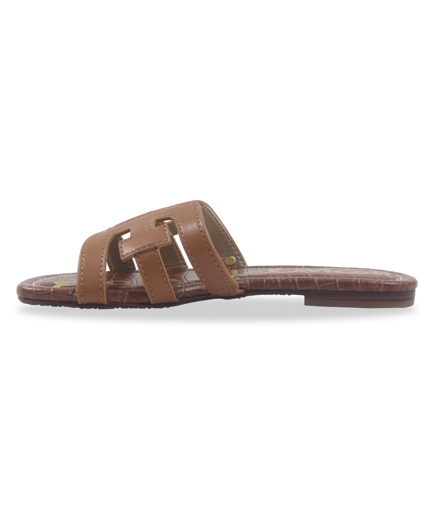 Сандалии Sam Edelman Bella Bay Flat Sandals для девочек, цвет: Коньячный — фото 4