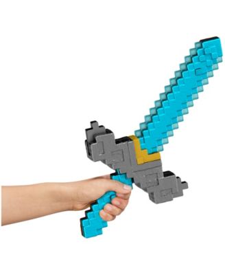 Click and Switch Sword and Pickaxe Role Play 2-in-1 Weapon Toy