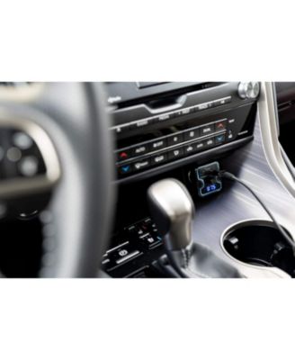 3-Port 12V Car Charging Station and FM Transmitter