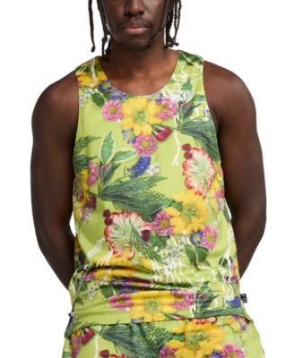 Puma - Men's Dunked in Floral Regular-Fit Reversible Mesh Tank