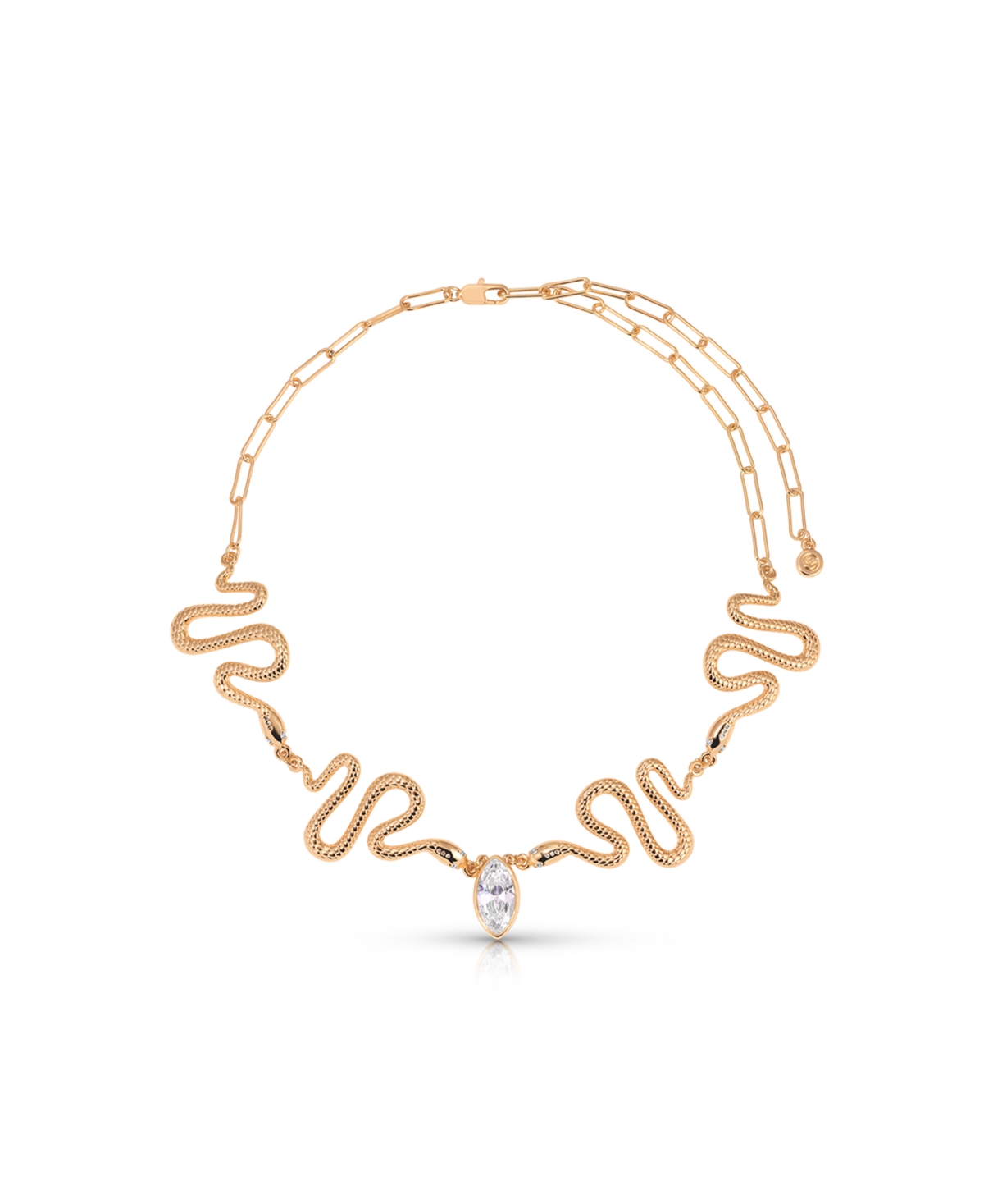 Serpentina Choker Necklace - Gold
