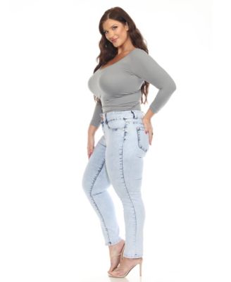 Plus Size Stretch Denim Jeans