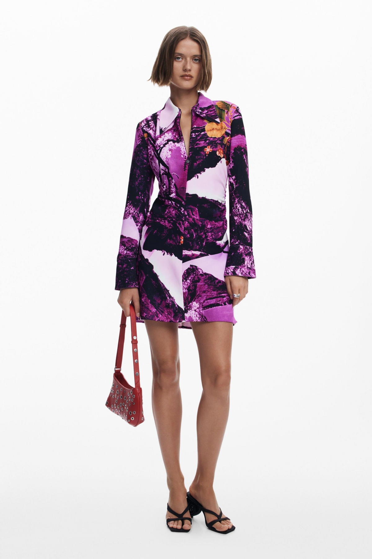 Women's Dress designed by Mr. Christian Lacroix - Purple
